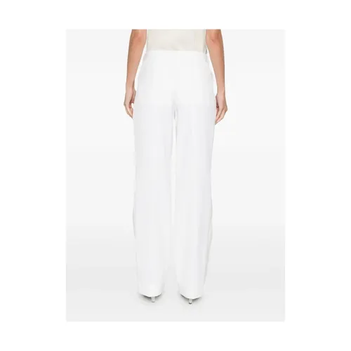 Trousers > Wide Trousers - - Victoria Beckham - Modalova