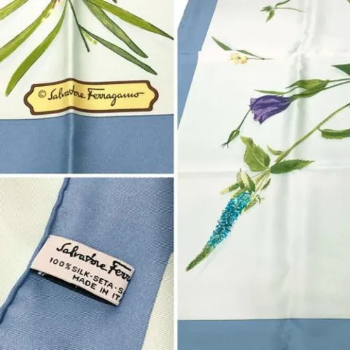 Pre-owned > Pre-owned Accessories > Pre-owned Scarves - - Salvatore Ferragamo Pre-owned - Modalova
