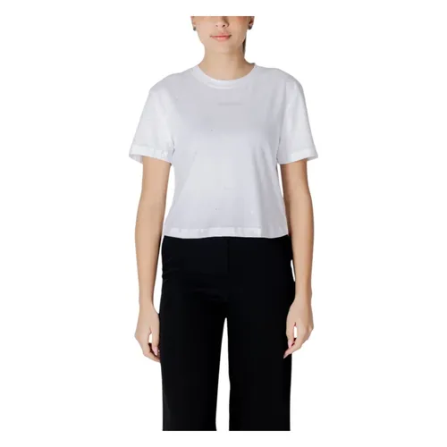 Guess - Tops > T-Shirts - White - Guess - Modalova