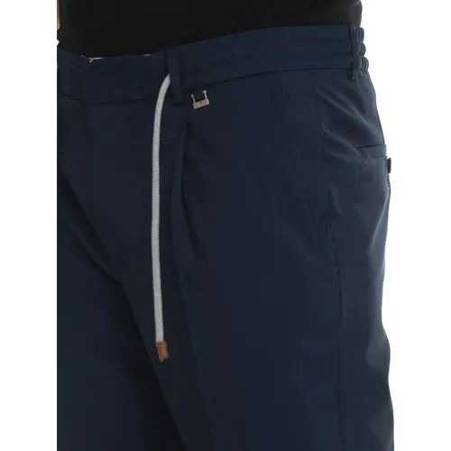 Trousers > Slim-fit Trousers - - Paoloni - Modalova