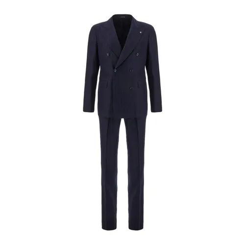Suits > Suit Sets > Double Breasted Suits - - Tagliatore - Modalova