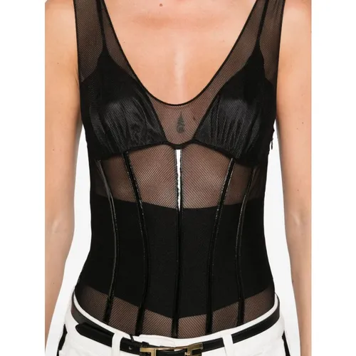 Tops > Body - - Elisabetta Franchi - Modalova