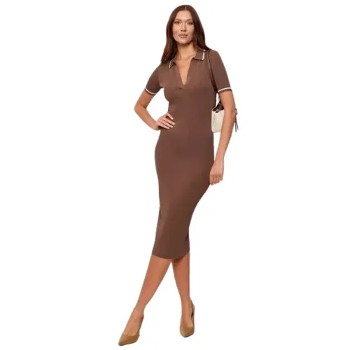 Dresses > Day Dresses > Midi Dresses - - Armani Exchange - Modalova