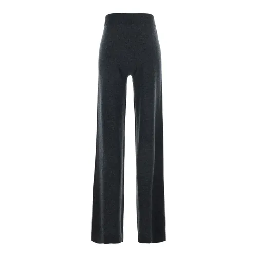 Trousers > Wide Trousers - - Allude - Modalova