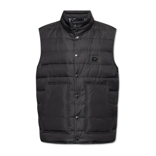 Jackets > Vests - - Dolce & Gabbana - Modalova