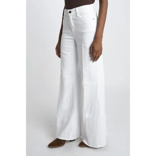 Trousers > Wide Trousers - - Frame - Modalova