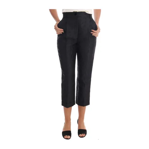 Trousers > Cropped Trousers - - Dolce & Gabbana - Modalova