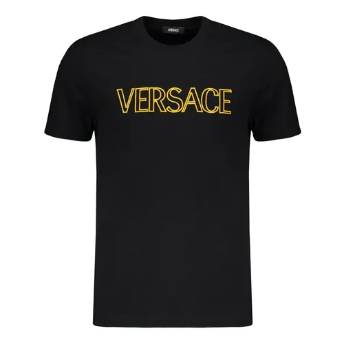 Versace - Tops > T-Shirts - Black - Versace - Modalova