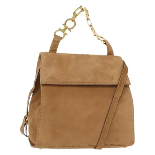 Pre-owned > Pre-owned Bags > Pre-owned Backpacks - - Salvatore Ferragamo Pre-owned - Modalova