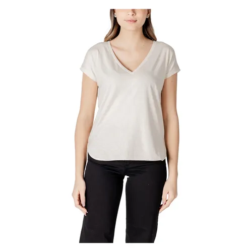 Ichi - Tops > T-Shirts - Beige - Ichi - Modalova