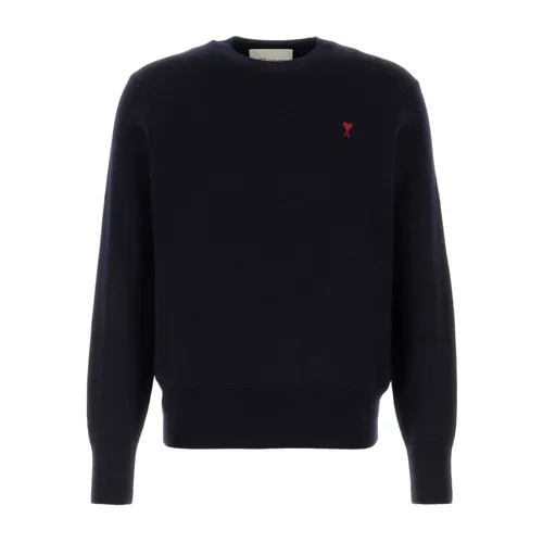Knitwear > Round-neck Knitwear - - Ami Paris - Modalova