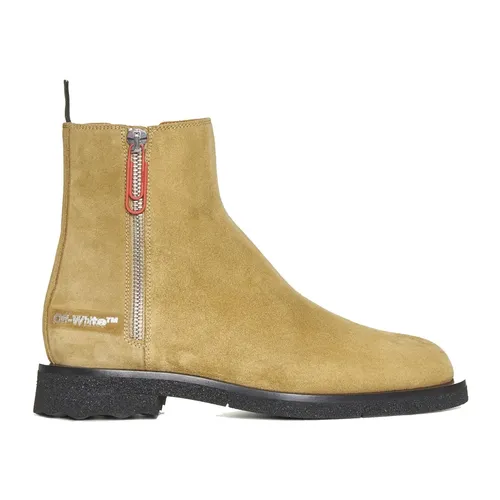 Shoes > Boots > Ankle Boots - - Off White - Modalova