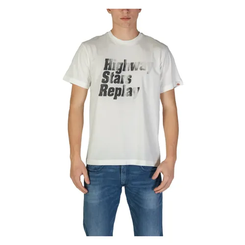Replay - Tops > T-Shirts - White - Replay - Modalova