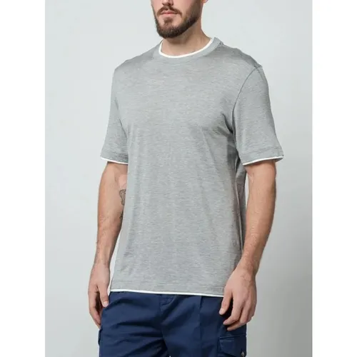 Tops > T-Shirts - - Brunello Cucinelli - Modalova