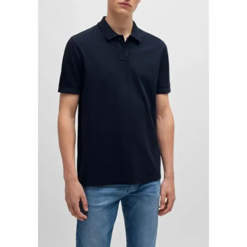 Hugo - Tops > Polo Shirts - Blue - Hugo - Modalova