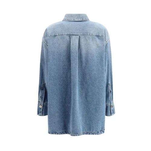 Blouses & Shirts > Denim Shirts - - The Attico - Modalova