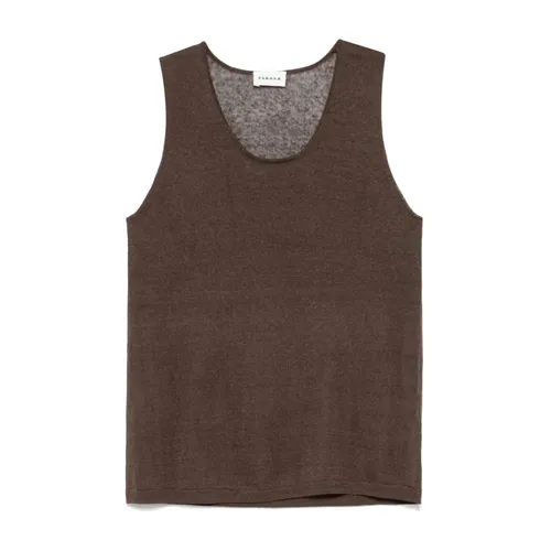 Tops > Sleeveless Tops - - P.a.r.o.s.h. - Modalova