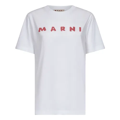 Marni - Tops > T-Shirts - White - Marni - Modalova