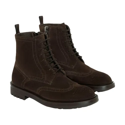 Shoes > Boots > Lace-up Boots - - Kiton - Modalova