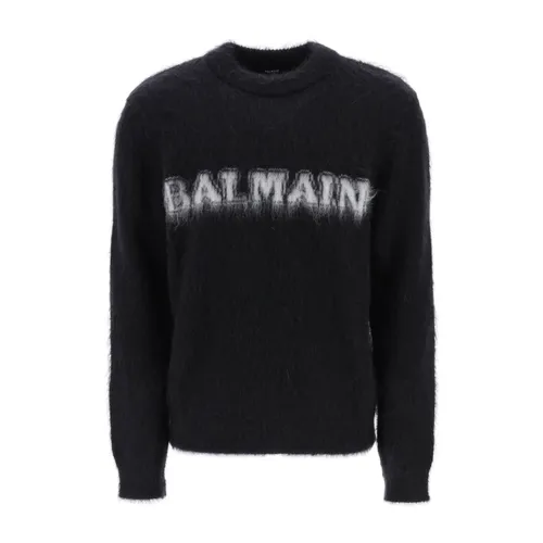 Knitwear > Round-neck Knitwear - - Balmain - Modalova