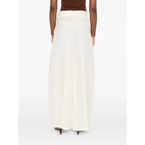 Trousers > Wide Trousers - - Liviana Conti - Modalova