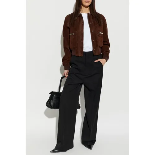 Jackets > Leather Jackets - - Tom Ford - Modalova