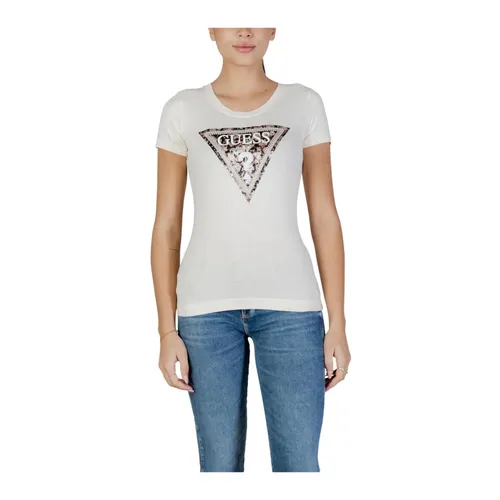 Guess - Tops > T-Shirts - White - Guess - Modalova