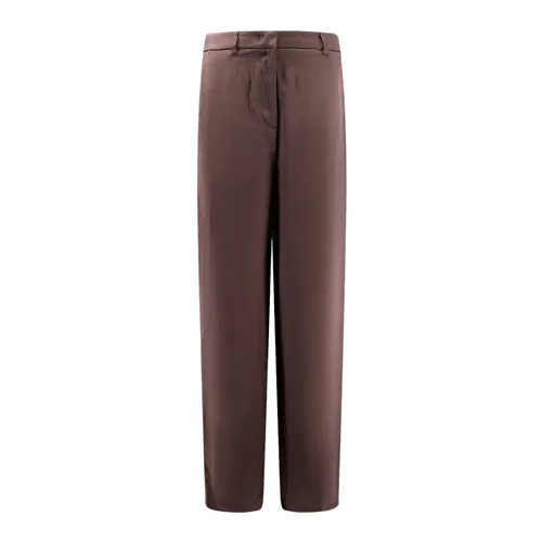 Trousers > Straight Trousers - - Giorgio Armani - Modalova