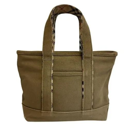 Pre-owned > Pre-owned Bags > Pre-owned Tote Bags - - Burberry Vintage - Modalova