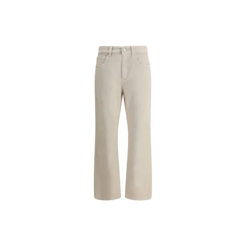 Trousers > Wide Trousers - - Brunello Cucinelli - Modalova