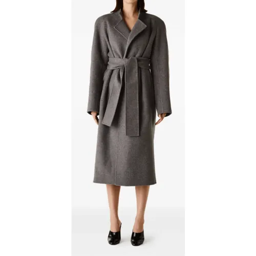 Coats > Belted Coats - - Khaite - Modalova