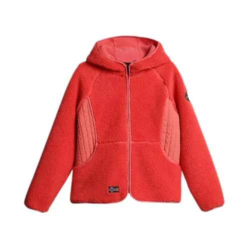 Sport > Outdoor > Jackets > Fleece Jackets - - Napapijri - Modalova
