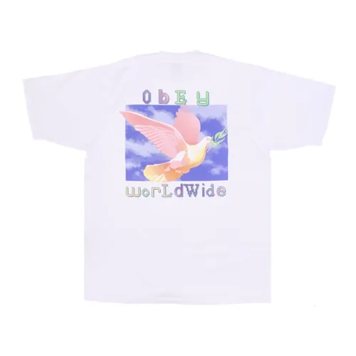 Obey - Tops > T-Shirts - White - Obey - Modalova