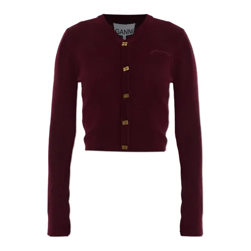 Knitwear > Cardigans - - Ganni - Modalova