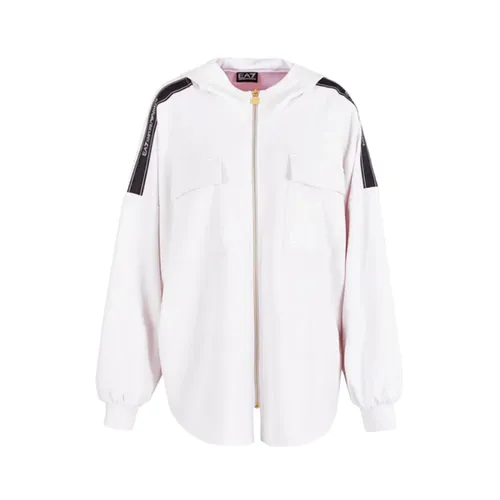 Sweatshirts & Hoodies > Zip-throughs - - Emporio Armani EA7 - Modalova