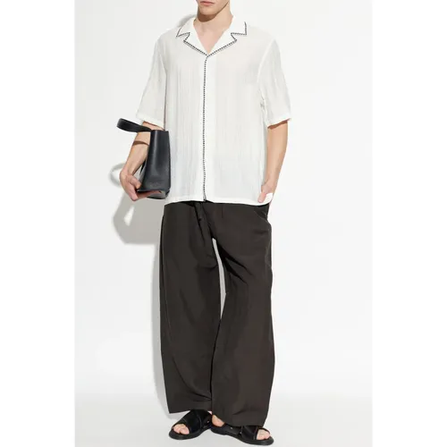 Shirts > Short Sleeve Shirts - - Officine Générale - Modalova