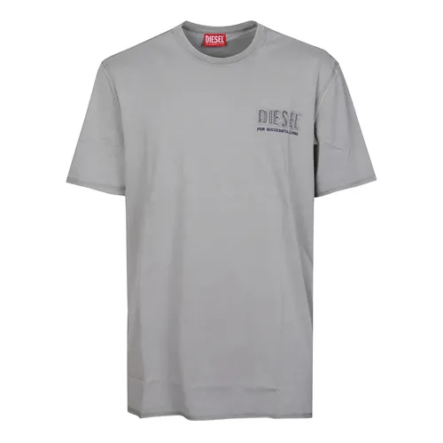 Diesel - Tops > T-Shirts - Gray - Diesel - Modalova