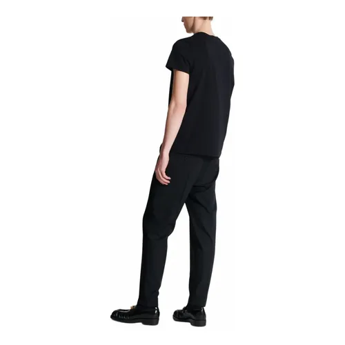 Balmain - Tops > T-Shirts - Black - Balmain - Modalova
