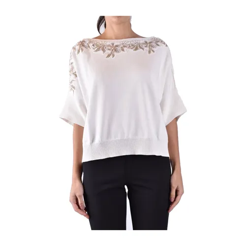 Knitwear > Round-neck Knitwear - - Ermanno Scervino - Modalova