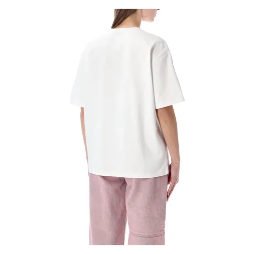 Ganni - Tops > T-Shirts - White - Ganni - Modalova