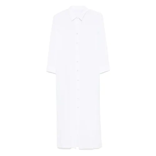 Dresses > Day Dresses > Shirt Dresses - - 120% Lino - Modalova