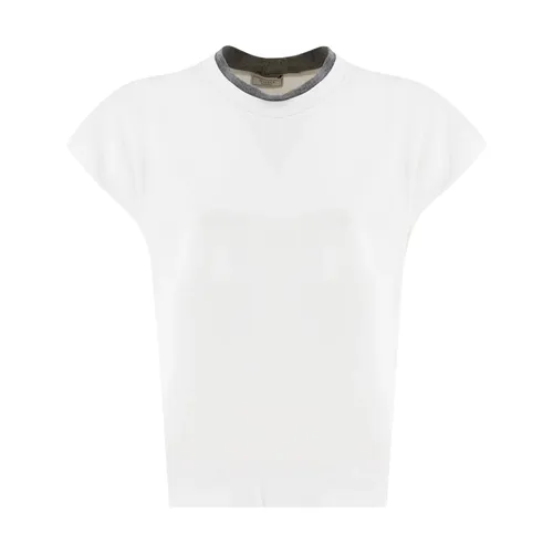 Tops > T-Shirts - - Peserico - Modalova