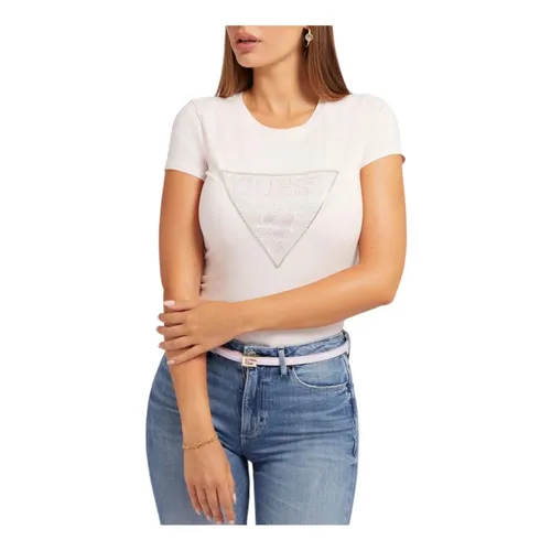 Guess - Tops > T-Shirts - Pink - Guess - Modalova