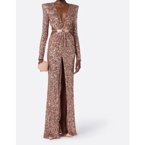 Dresses > Occasion Dresses > Gowns - - Elisabetta Franchi - Modalova