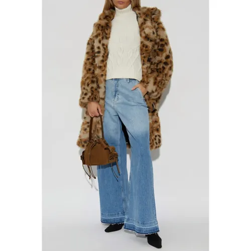 Jackets > Faux Fur & Shearling Jackets - - Munthe - Modalova