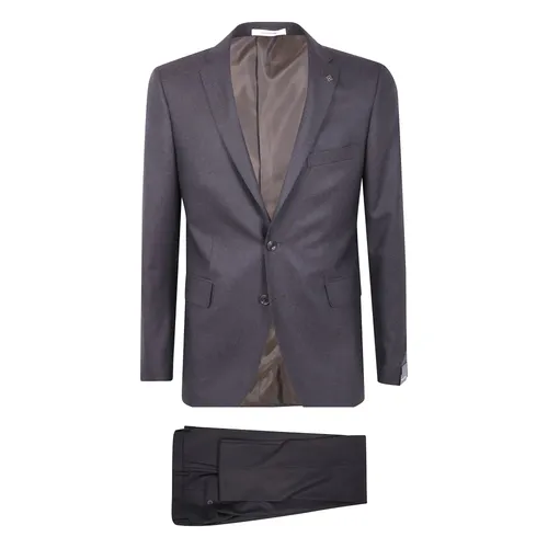 Suits > Suit Sets > Single Breasted Suits - - Tagliatore - Modalova