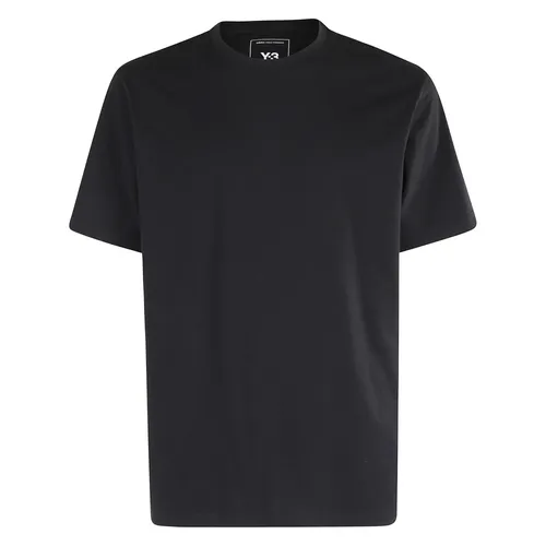 Y-3 - Tops > T-Shirts - Black - Y-3 - Modalova