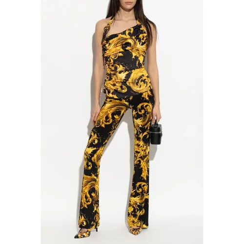 Trousers > Wide Trousers - - Versace Jeans Couture - Modalova