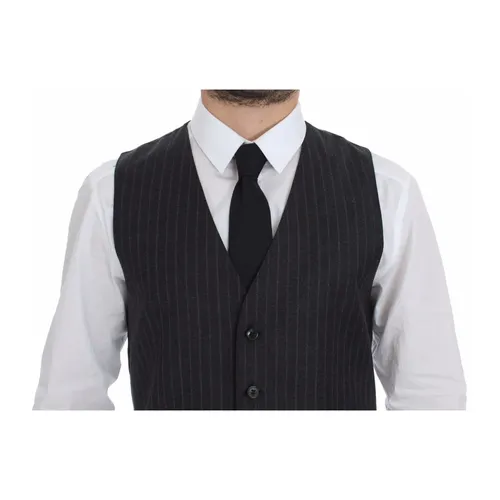 Suits > Suit Vests - - Dolce & Gabbana - Modalova