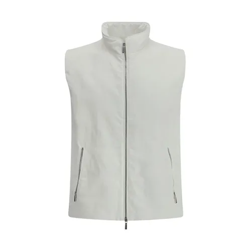 Moorer - Jackets > Vests - Gray - Moorer - Modalova
